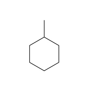 Methyl Cyclohexane C7H14 CAS ቁጥር፡108-87-2 ውጫዊ፡ ቀለም የሌለው ግልጽ ፈሳሽ